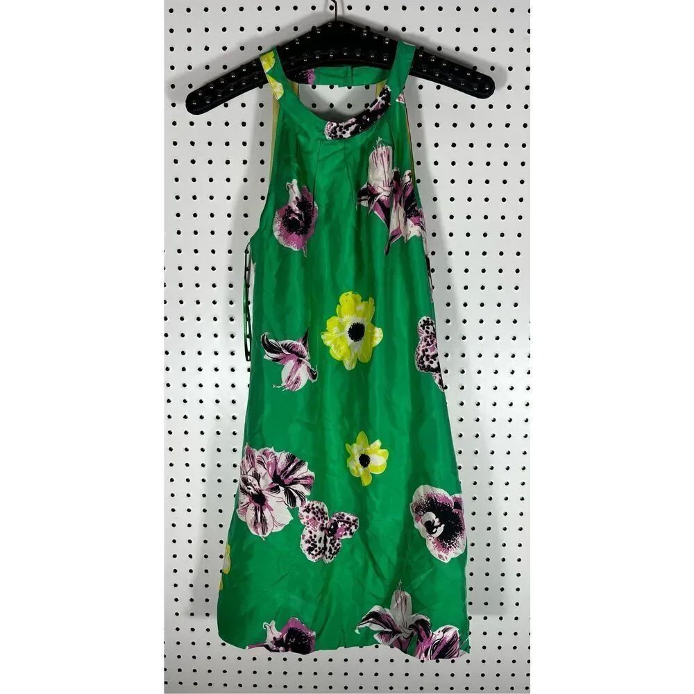 J.Crew silk floral dress size 2